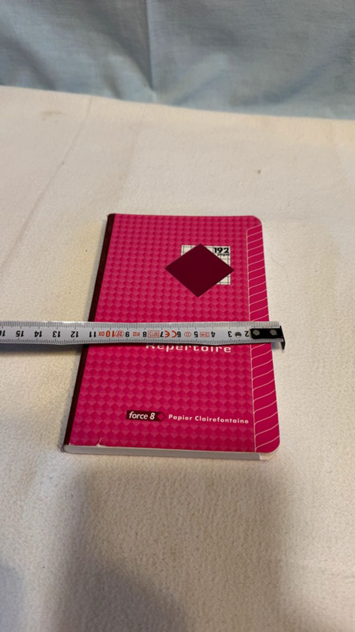 Répertoire Force 8 Clairefontaine, 11 cm x 17 cm 192 pages - photo numéro 6