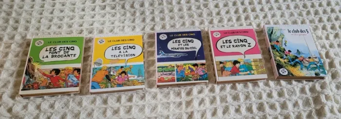 Lots livres club des 5 - photo numéro 2
