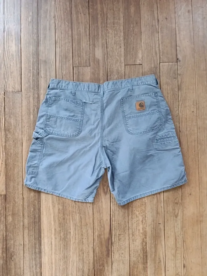Short jean Carhartt workwear Carpenter W40 - photo numéro 4