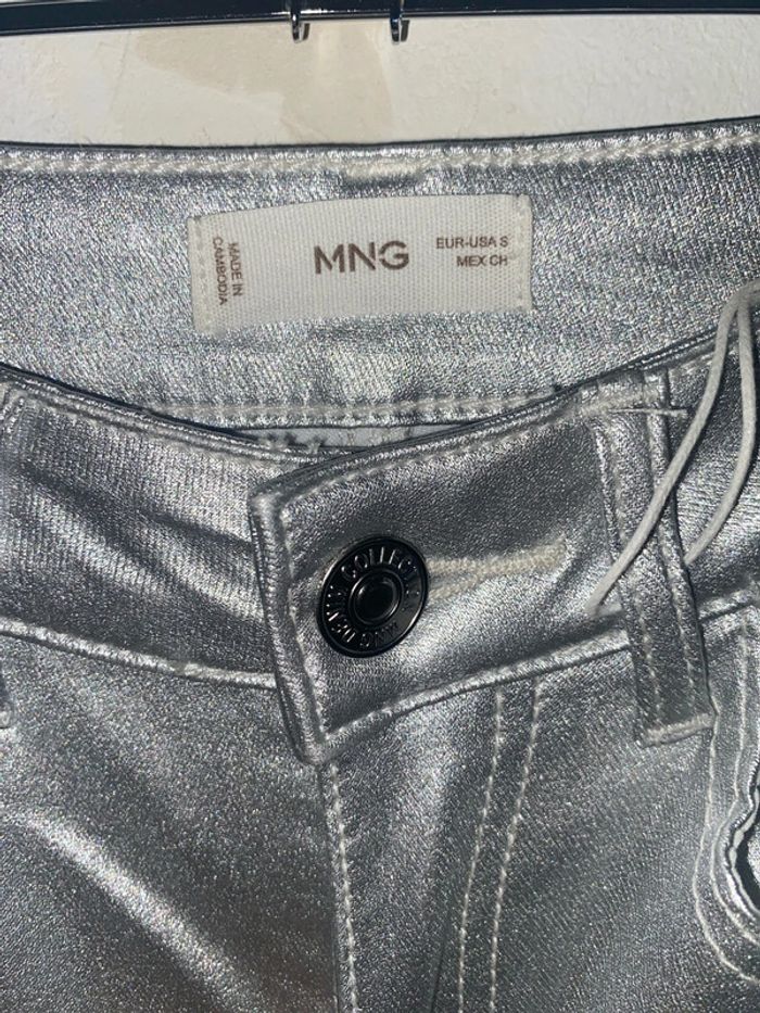 Pantalon brillant argenté - photo numéro 5