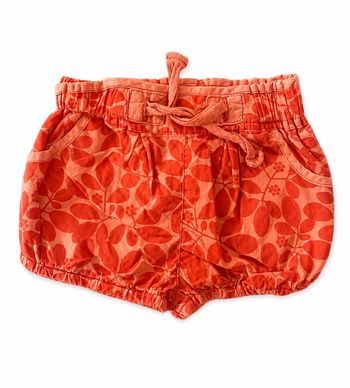 Short bloomer imprimé corail 