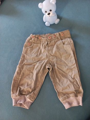 Pantalon léger kaki 23 mois Tape à l'œil