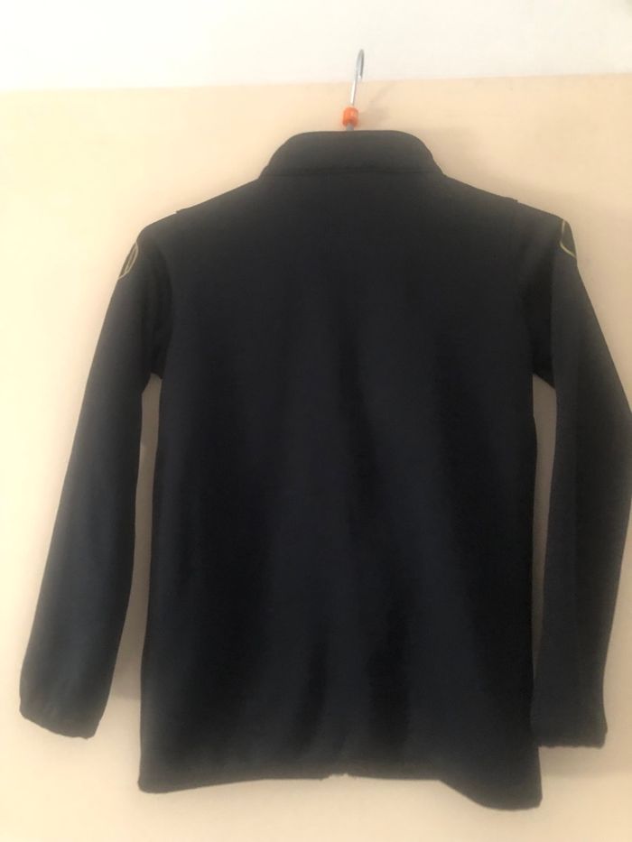 Gilet noir doré 6 ans Uhlsport chaud, intérieur polaire - photo numéro 5