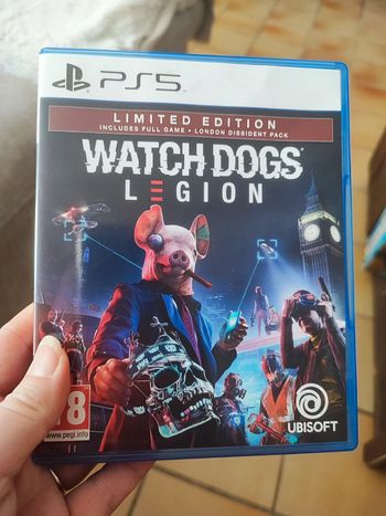 Watch dog legion limited edition ps5