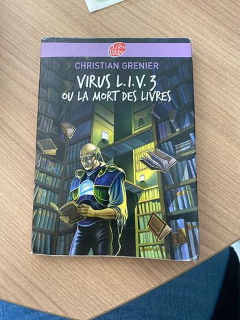 Virus LIV3 ou la mort des livres
