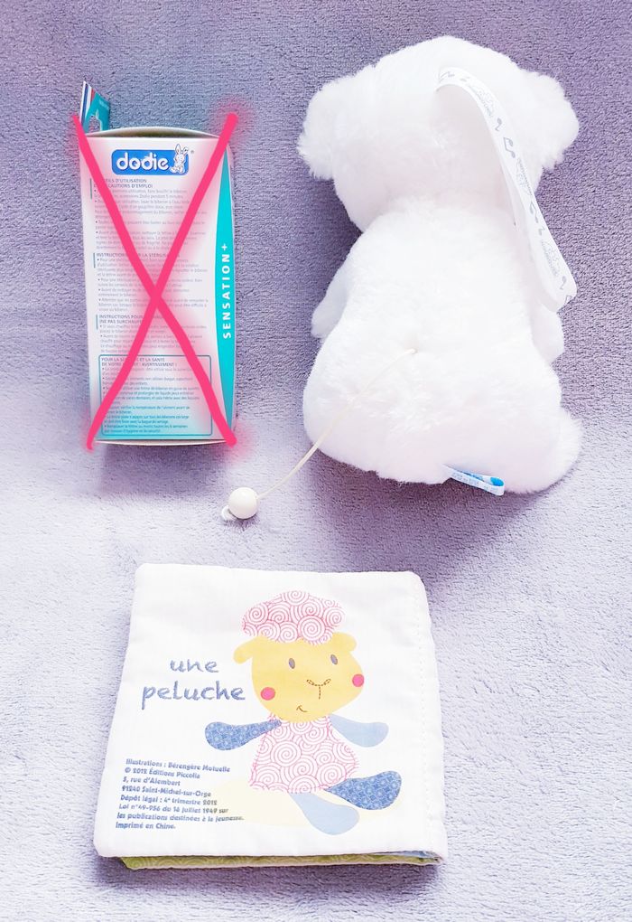 🎁 Lot Ourson musical + Livre en tissu - Neuf 🎁 - photo numéro 4