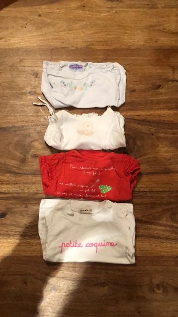 Lot T-shirts 3 mois