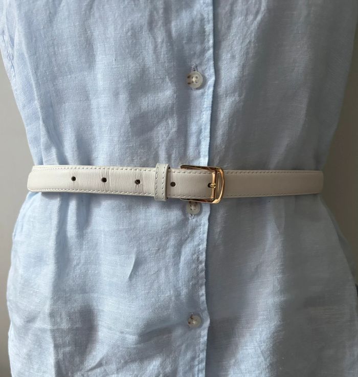 Ceinture en cuir Maison Boinet