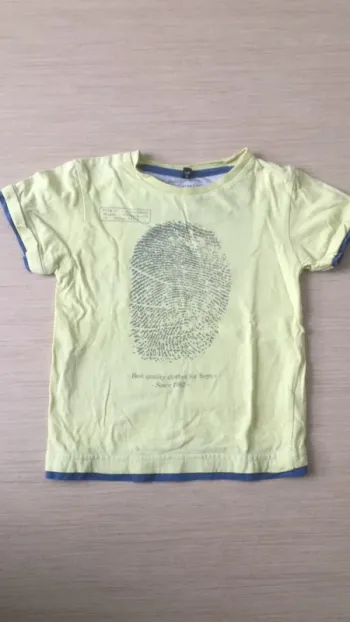 T-shirt imprimé empreinte