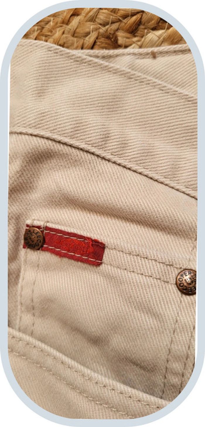Pantalon vintage Lee Cooper - Taille 38 - Très bon état
 - Homme - Beige - photo numéro 5