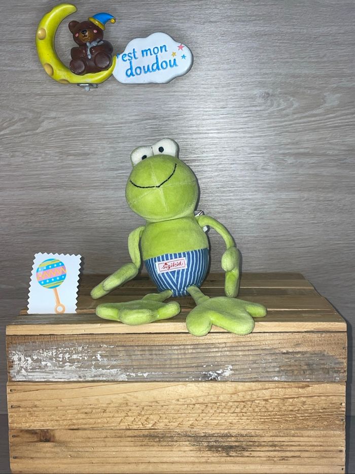 SIG30 doudou grenouille 🐸 Sigikid