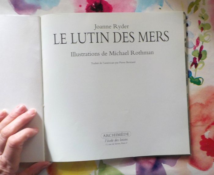 LE LUTIN DES MERS de J. RYDER et M. ROTHMAN Ed. L'Ecole des Loisirs - photo numéro 3