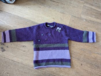 Pull 3 pommes acrylique 18 mois