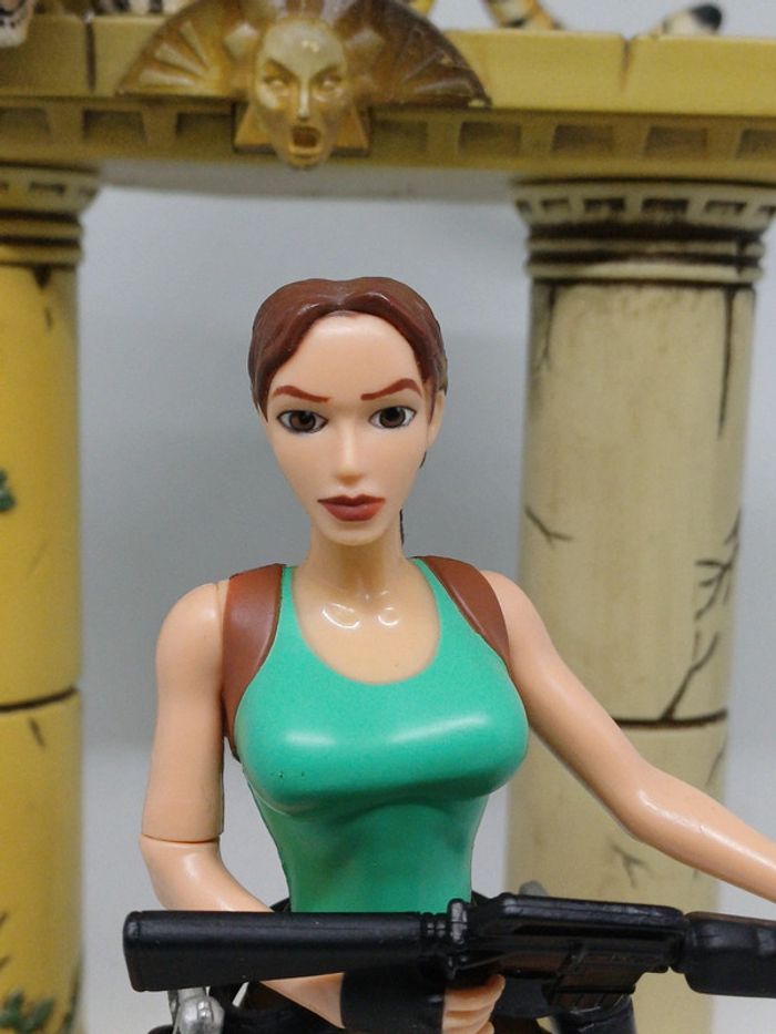 Rare Lara Croft Tomb Raider_Encounters Savage Bengal Tiger Figurine Playmates - photo numéro 3