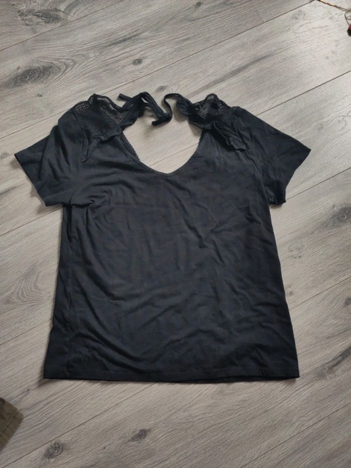 T-shirt noir Naf Naf - photo numéro 3