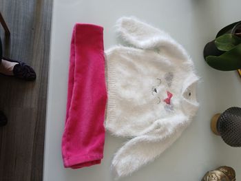 ENSEMBLE PULL ET PANTALON GRAIN DE BLE