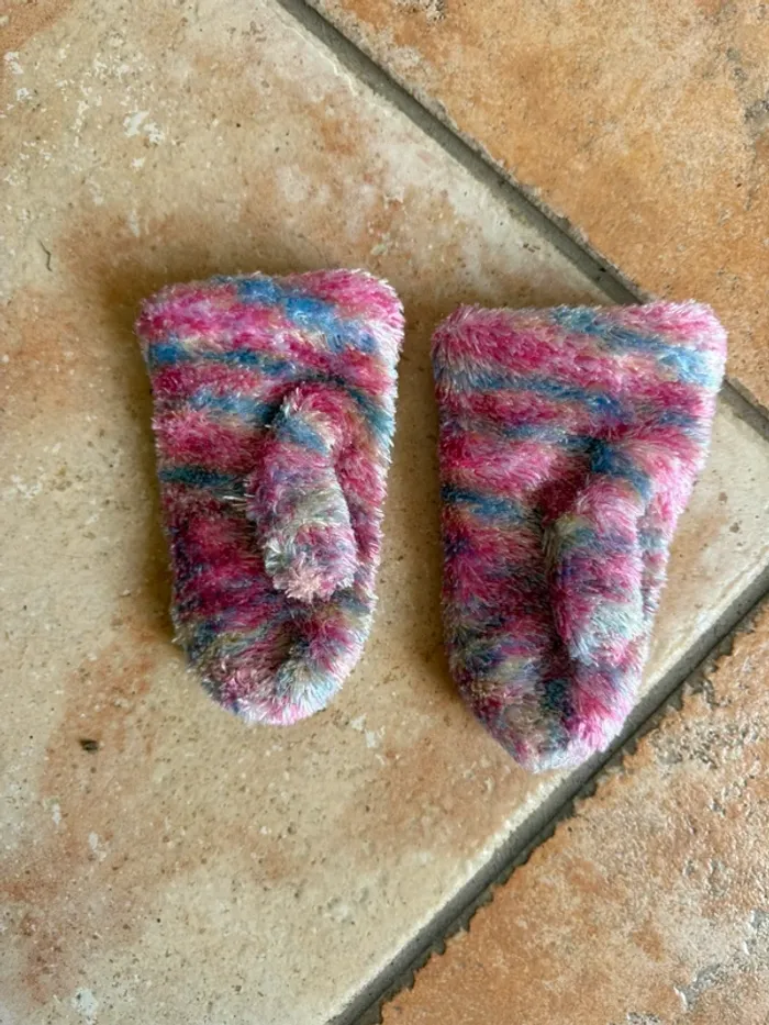 Moufles multicolores enfant