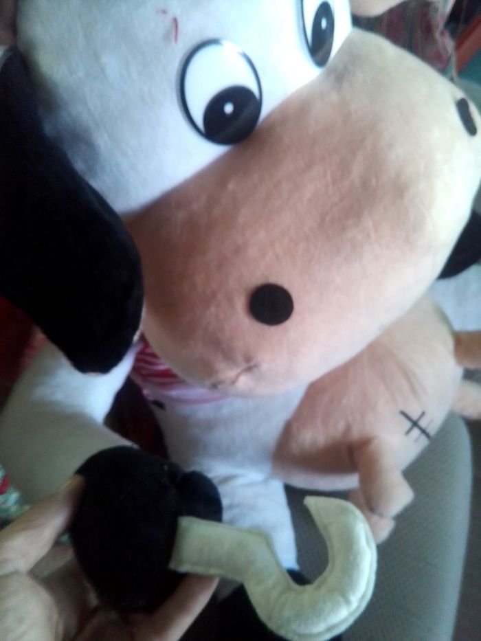 Peluche géante vache - photo numéro 4