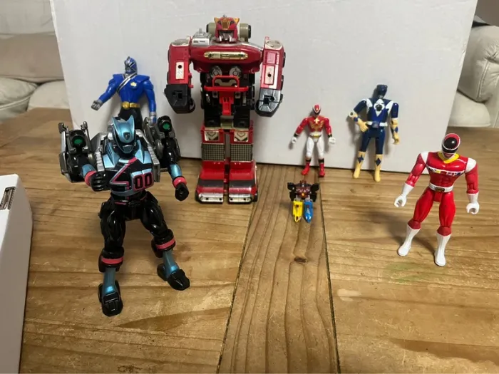 Lot Power Rangers robot centaurus megazord