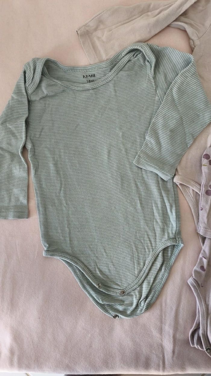 Lot bodies manches longues - photo numéro 3