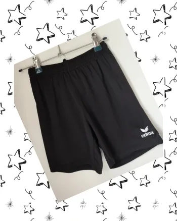 🩳🖤 Shorts de sport ERIMA noirs, taille 10 ans, tres bon état