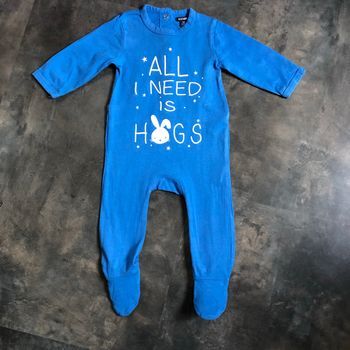 Pyjama d’été bleu  3 mois  kiabi