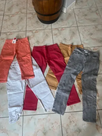 Lot pantalons/pantacourts