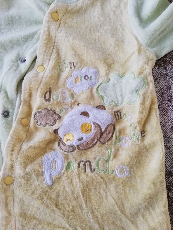 Pijama panda 3 mois - photo numéro 3