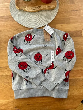 Kiabi - Sweat motif Noël - 8 ans - Neuf