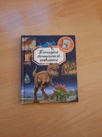 Livre  - l' imaginerie des dinosaures et préhistoire