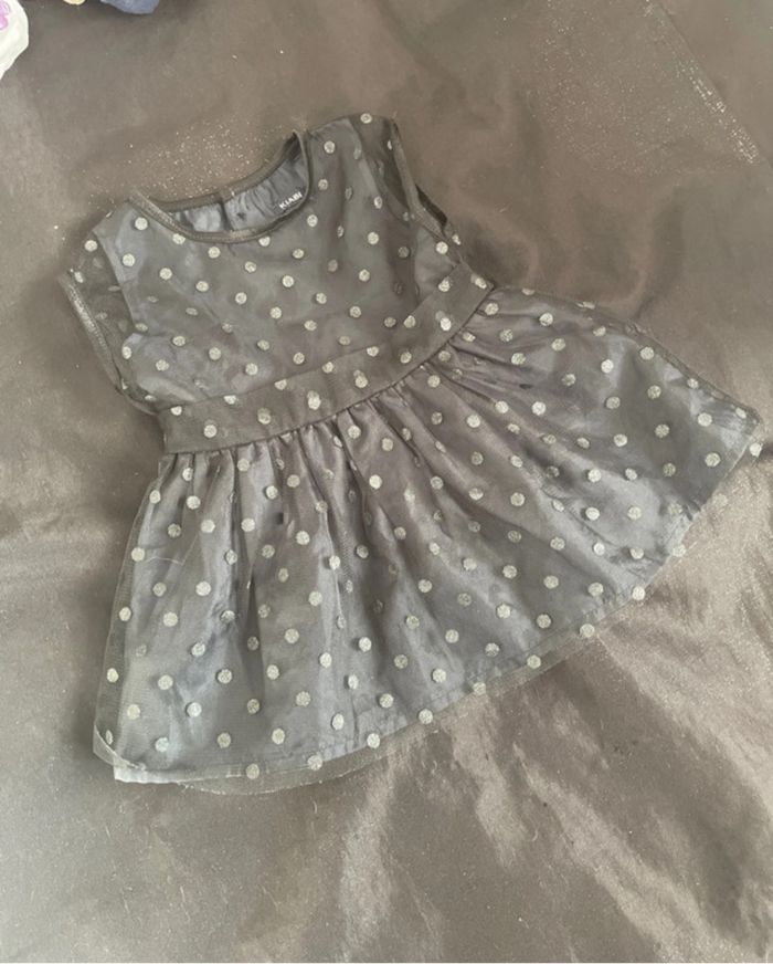Robe à petit pois