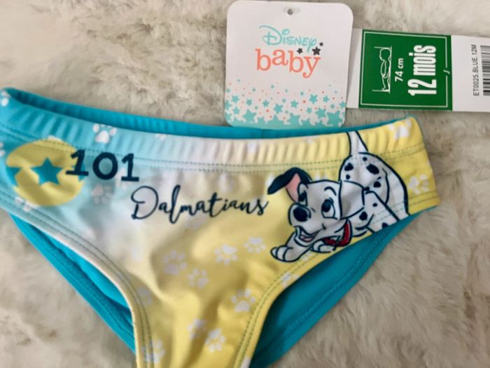 Maillot de bain 101 dalmatiens Disney 12 mois - photo numéro 2