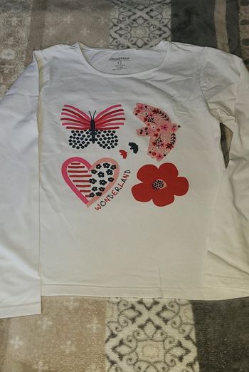 T-shirt manches longues fille orchestra 12 ans