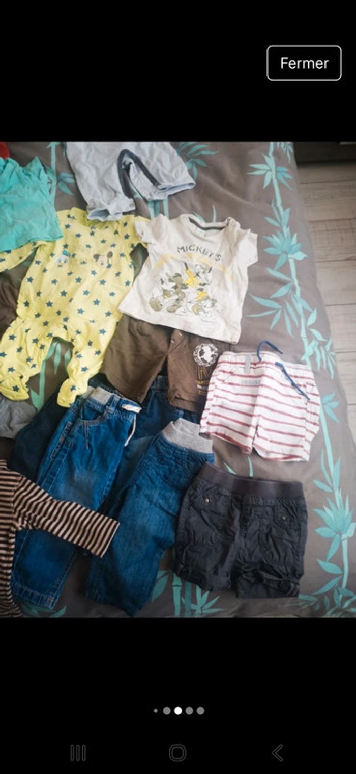 Lot de 21 vêtements bébé 9 mois - photo numéro 5