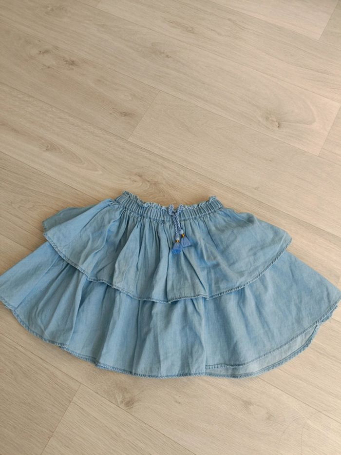 Jupe.      en jean enfant fille