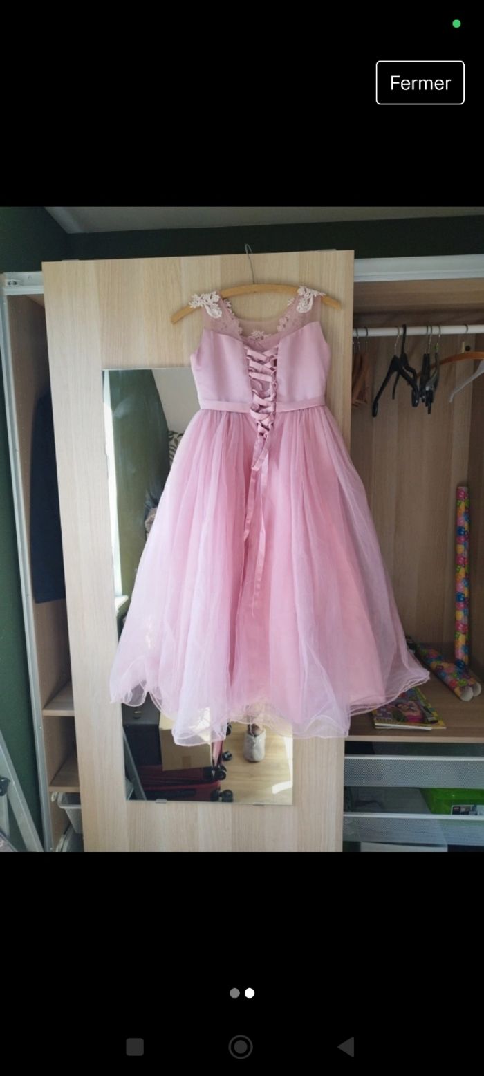 Robe de soirée/ de cérémonie/ de princesse 10 ans - photo numéro 2