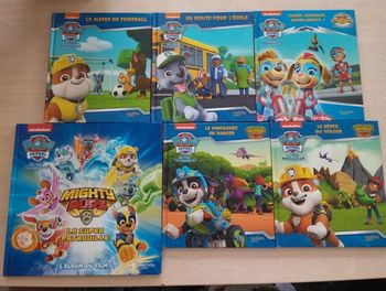 Lot de 6 livres paw patrol