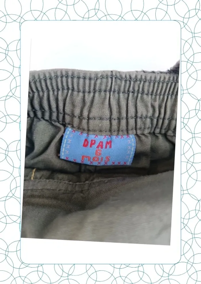 Salopette-short 6 mois Du pareil au même - photo numéro 2