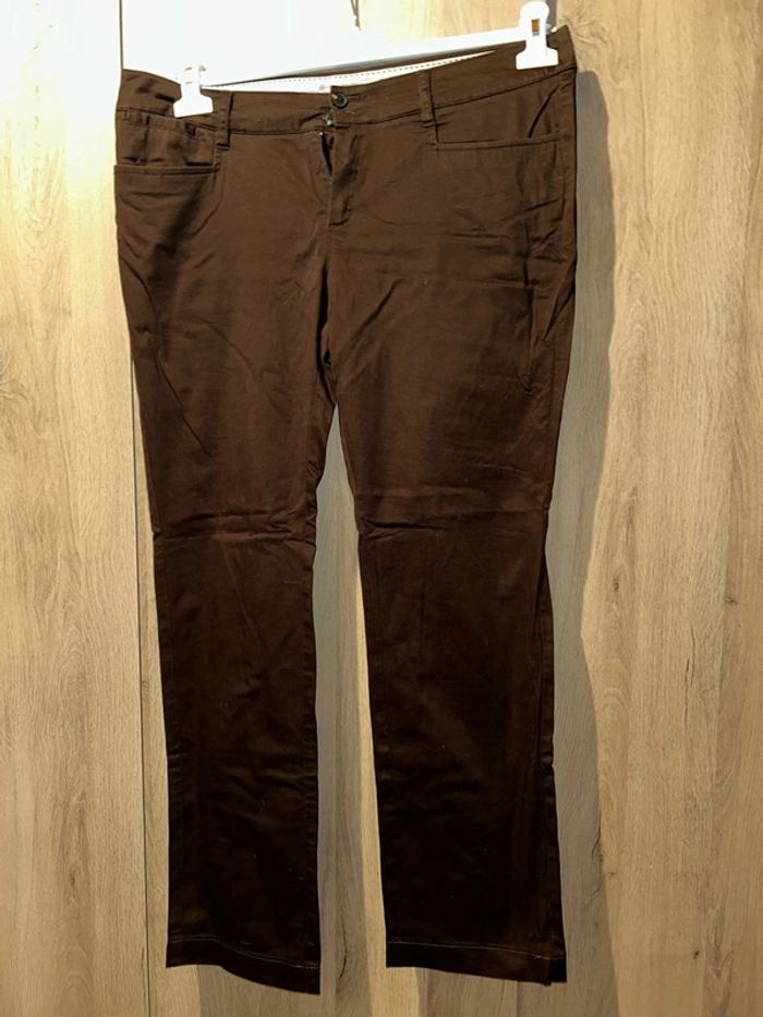 Pantalon habillé marron Mango taille 44