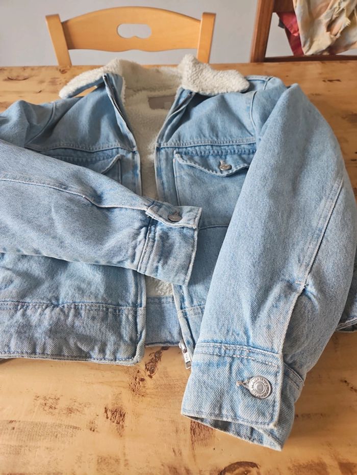 Veste jean doublée - photo numéro 3