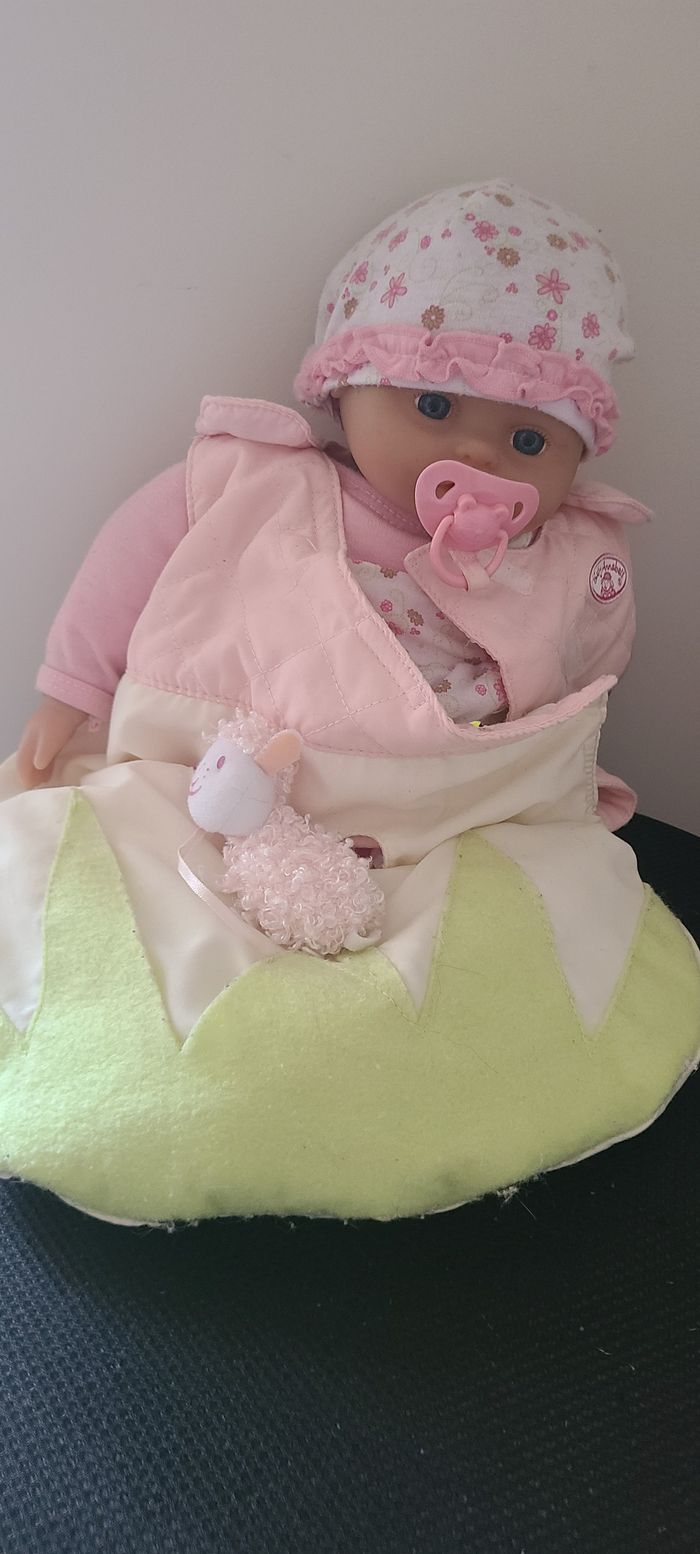 Lissi Dolls Bébé qui pleure avec tétine - photo numéro 5