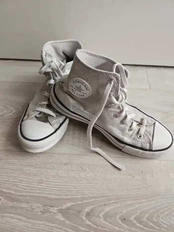 Baskets All Star Ox Prism Glitter Argent