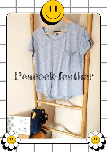 T-shirt bleu atmosphère 42