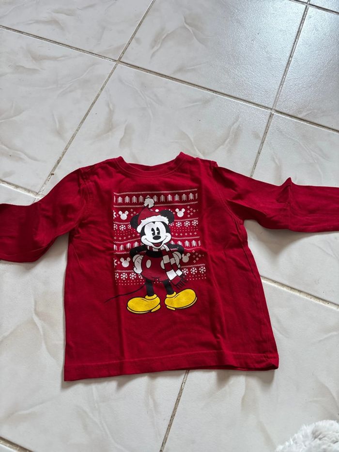 T-shirt Mickey Noël