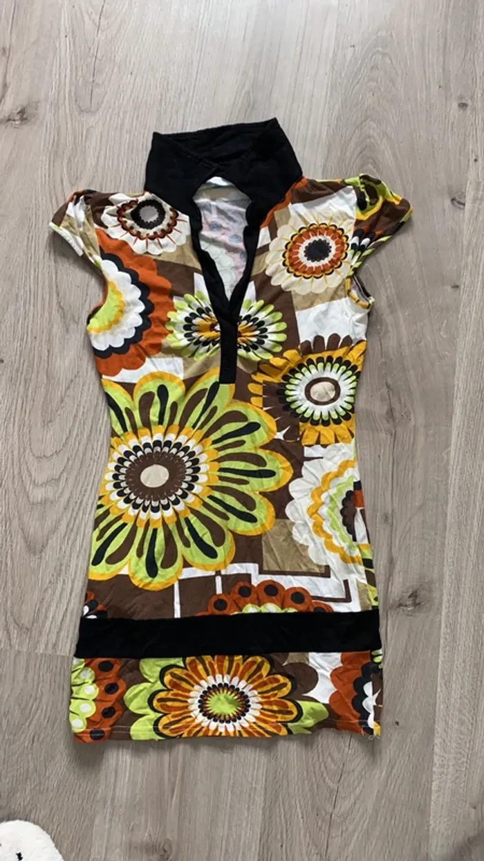 Tunique motifs 60’s