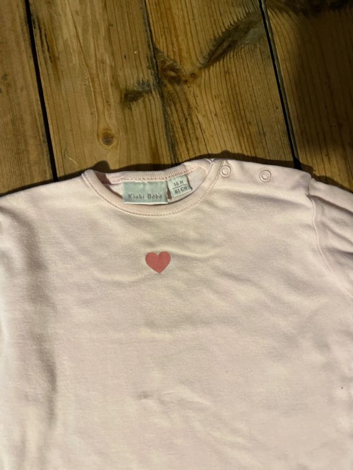 Lot de deux T-shirts Kiabi, 18 mois - photo numéro 5