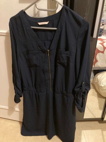 Robe fluide manches longues