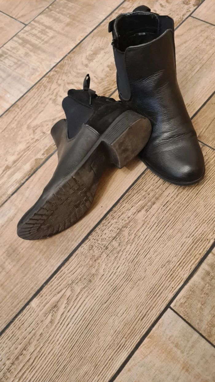 Bottines femme avec noeuds - photo numéro 4