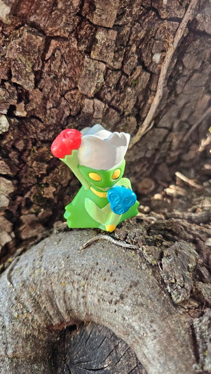 Super figurine Pokemon Nintendo finger puppet roserade