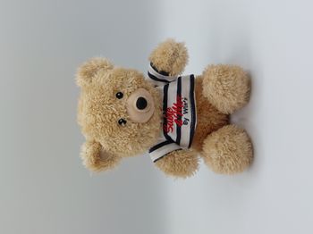 Peluche doudou ours beige tee-shirt Sable & Mer by Win’s marins à bord 20 cm